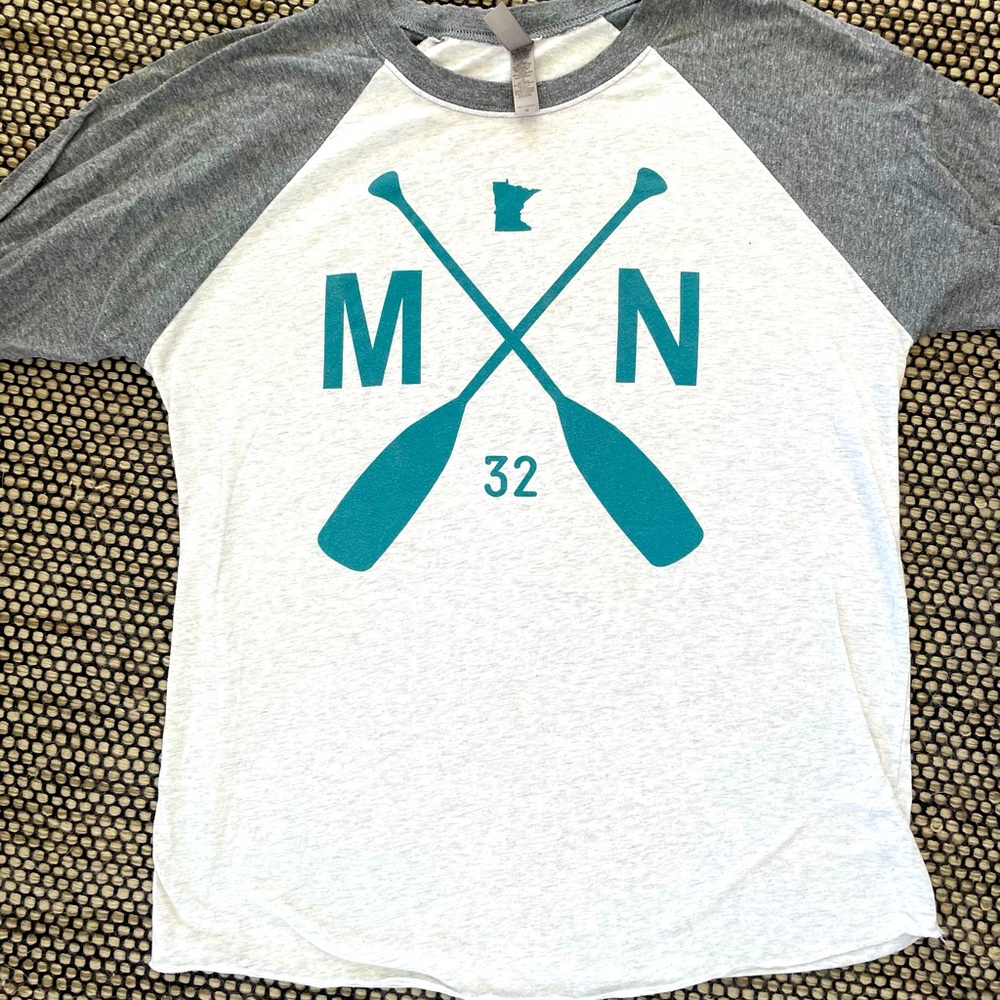 SOTA Clothing baseball-tee. 3/4 length sleeves, medium.